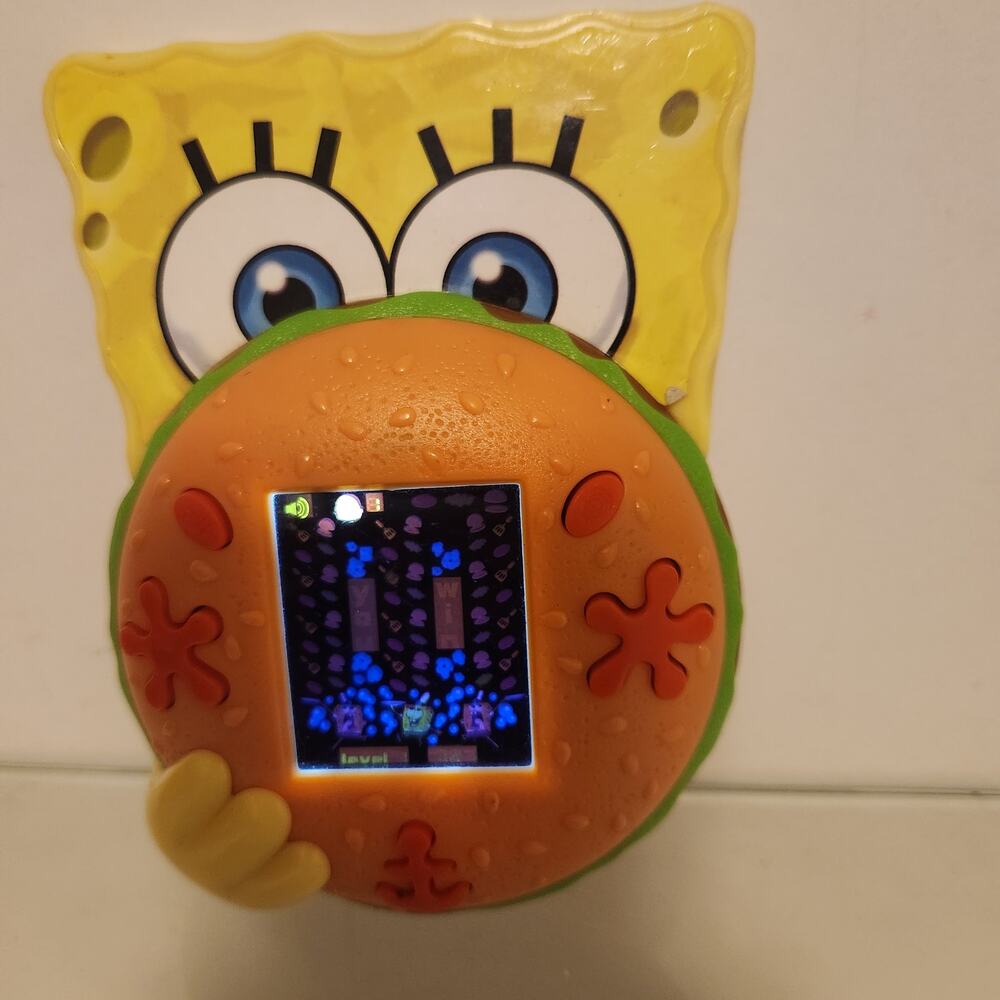 2010 Viacom handheld SpongeBob game Rare Tested Works